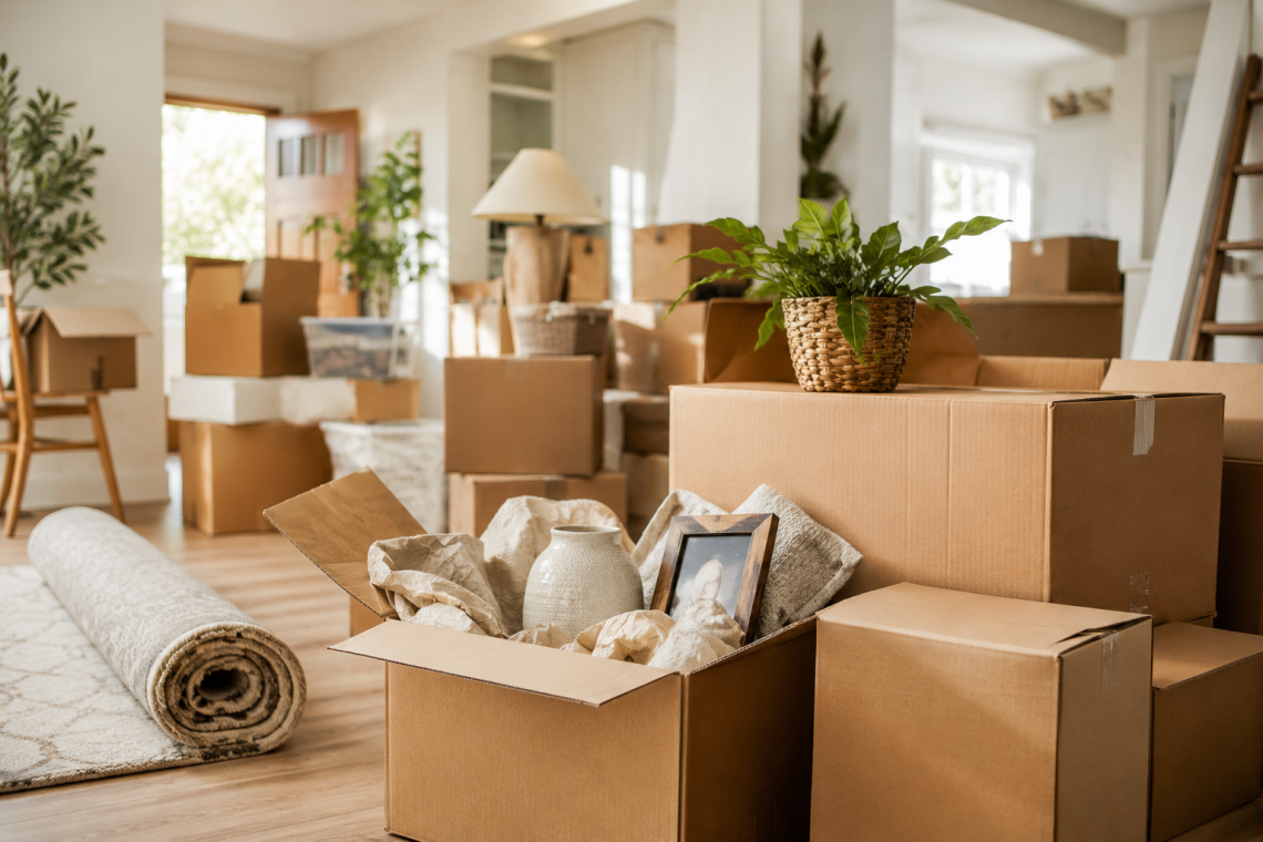 Packing Up the House | Exciting Progress Before Our Move