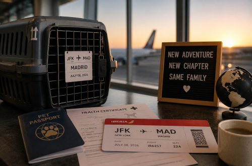 Transporting a Dog to Spain Flight Update