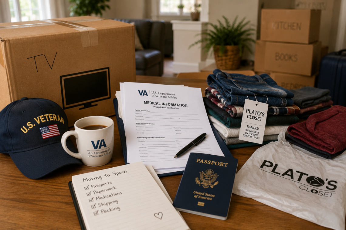 Moving to Spain | VA Paperwork and Move Preparation Update